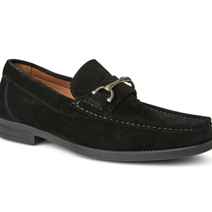 Best Sale Bruno Magli Veneto Suede Bit Loafer Black