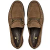 Shop Bruno Magli Veneto Suede Bit Loafer Taupe