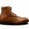 Sale Calzoleria Toscana 3236 Buffalo & Crocodile Shearling Boots Brick