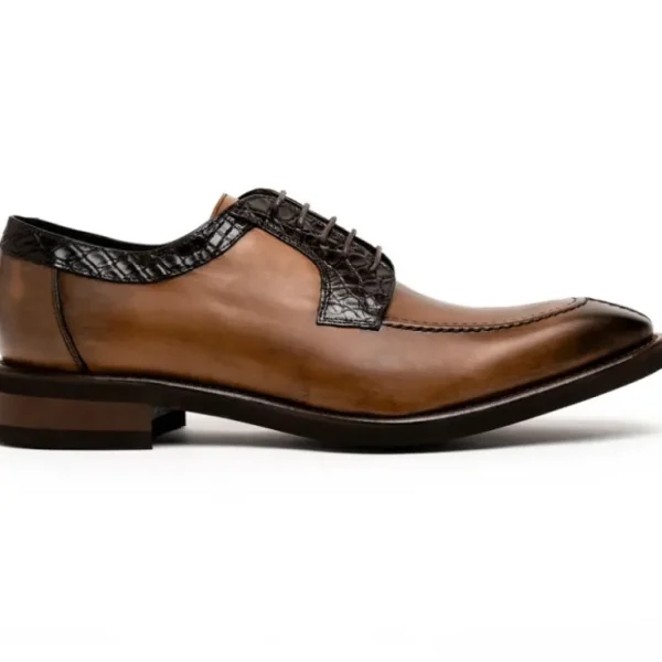 calzoleria_toscana__croco_0-5.webp Cheap Calzoleria Toscana 2720 Crocodile & Calf Shoes Brown