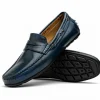 Cheap Calzoleria Toscana 2515 Driving Loafers Navy