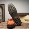 Discount Calzoleria Toscana 2515 Driving Loafers Brick