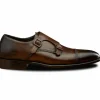 Store Calzoleria Toscana 6582 Monk Strap Shoes Moor