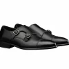 Flash Sale Calzoleria Toscana 6582 Monk Strap Shoes Black