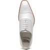 Outlet Calzoleria Toscana 4063 Ostrich Leg & Calf White