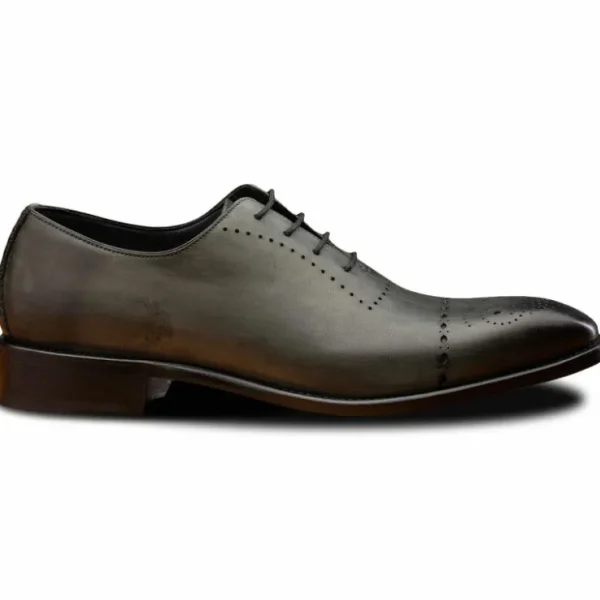 Discount Calzoleria Toscana 5246 Wholecut Oxfords Emerald