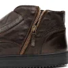 Best Sale Calzoleria Toscana H884 Buffalo Double Monk Sneakers Dark Brown DarkBrown