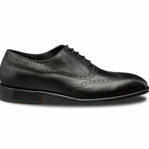 Cheap Calzoleria Toscana H742 Wingtip Oxfords Black