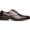 Cheap Calzoleria Toscana Lauro Cordovan & Deerskin Cap Toe Shoes Dark Brown DarkBrown