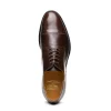 Cheap Calzoleria Toscana Lauro Cordovan & Deerskin Cap Toe Shoes Dark Brown DarkBrown