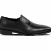 Clearance Calzoleria Toscana Pilati Double Gore Slip On Black