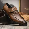 Cheap Calzoleria Toscana Preci Calfskin Monkstrap Moor