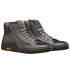 New Calzoleria Toscana Q555 Buffalo High Top Sneakers Stone