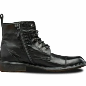 Flash Sale Calzoleria Toscana Q549 Combat Boots Black