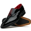 Flash Sale Calzoleria Toscana Q4849 Patent Leather Oxfords Black