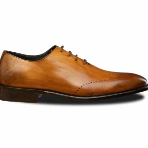 Flash Sale Calzoleria Toscana Q550 Wholecut Oxfords Chestnut