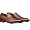 New Calzoleria Toscana Q540 Wholecut Loafers Popora