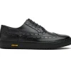 Best Sale Calzoleria Toscana Q406 Wingtip Sneakers Graphite Black