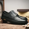 Best Sale Calzoleria Toscana Q406 Wingtip Sneakers Graphite Black