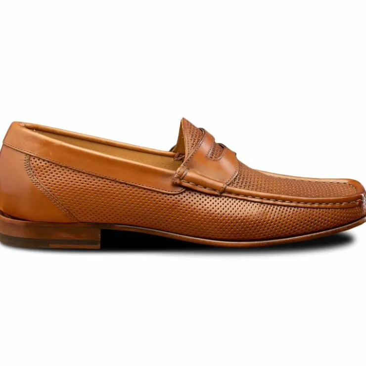 Sale Calzoleria Toscana Q479M Tony M Penny Loafers Brick