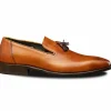 Best Calzoleria Toscana Z993 David Tassel Loafers Dark Caramel DarkCaramel