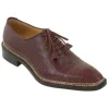 Online Caporicci 1400 Alligator Oxfords Size 11.5 Burgundy