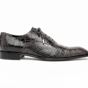 Cheap Caporicci 1114 Alligator Oxfords Size 7 Grey