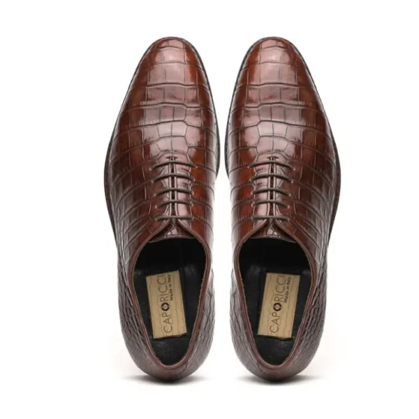 caporicci__alligator_oxfo_4-2.webp Online Caporicci 2542 Alligator Oxfords Castagno