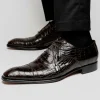 Store Caporicci 1114 Alligator Oxfords TD Moro TDMoro