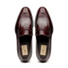 Shop Caporicci 1205 Calfskin Penny Loafers Brown