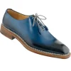 Fashion Caporicci 1400 Norwegian Stitch Oxfords Blue