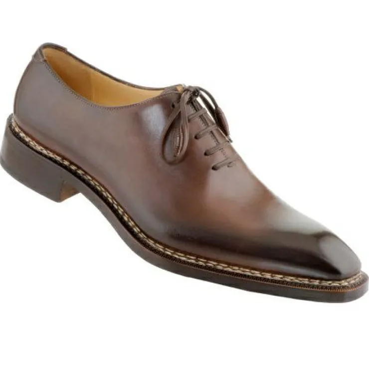 Fashion Caporicci 1400 Norwegian Stitch Oxfords Dark Brown DarkBrown