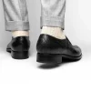 Clearance Caporicci 3324 Ostrich & Peccary Loafers Black