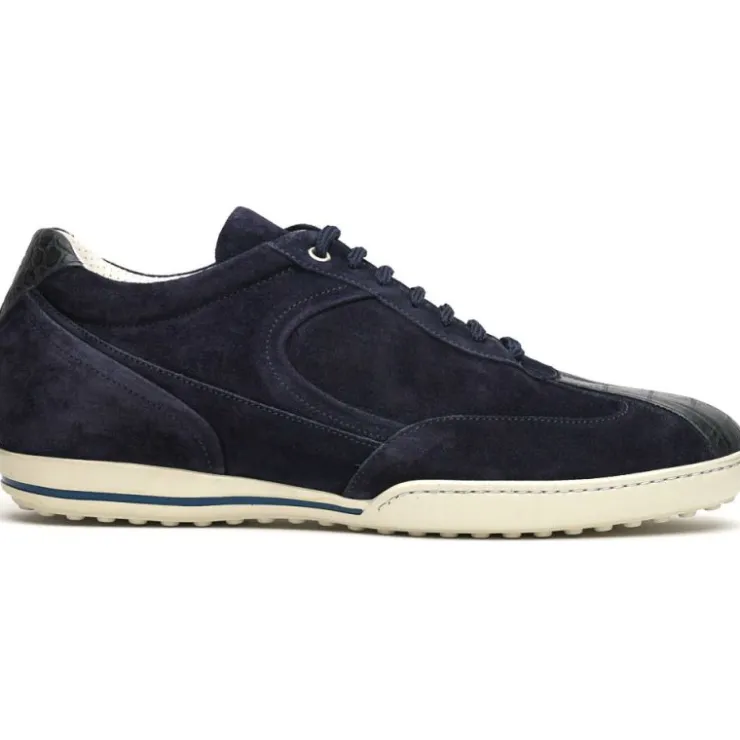 Best Caporicci Los Angeles Suede Sneakers Ocean