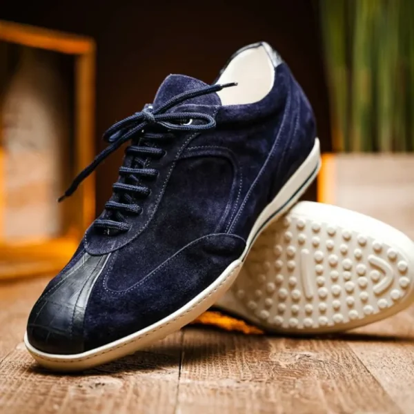 Best Caporicci Los Angeles Suede Sneakers Ocean