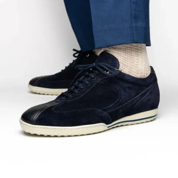 Best Caporicci Los Angeles Suede Sneakers Ocean