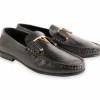 Store Corrente 3218 Deer Buckle Loafer Black