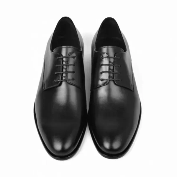 Outlet Corrente C00103- 6806 Plain Toe Lace up Black