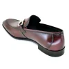 Online Corrente C119-4851 Bit Buckle Loafers Burgundy