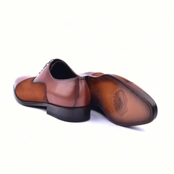 Sale Corrente C0091-6265 Cap-toe Shoes Tan