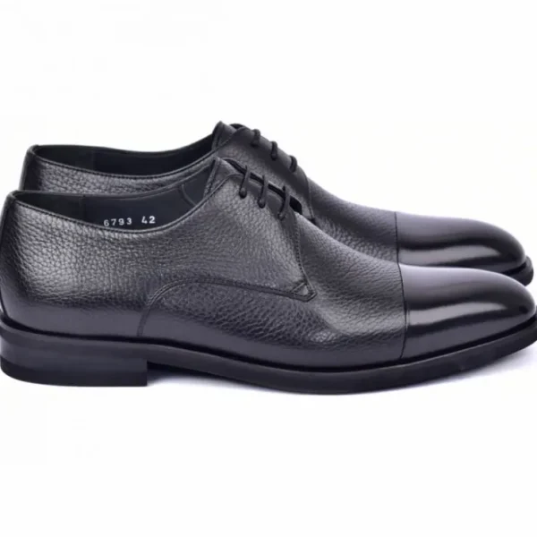 corrente_c_deer_skin_cap__1.webp Clearance Corrente C0015-6793 Deer Skin Cap Toe Black