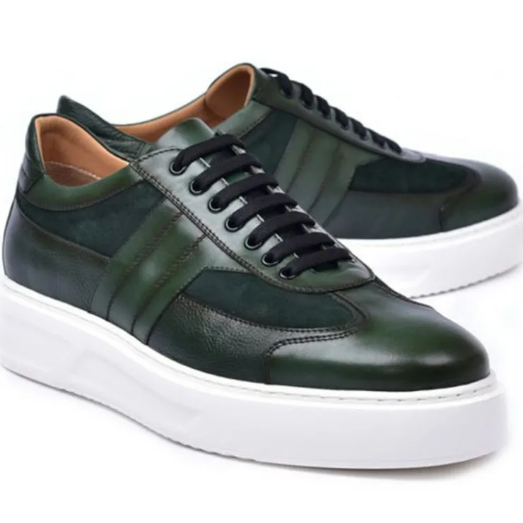 Hot Corrente C0013012-5769 Fashion Sneakers Green