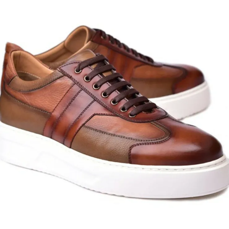 Sale Corrente C0013013-5769 Fashion Sneakers Tan