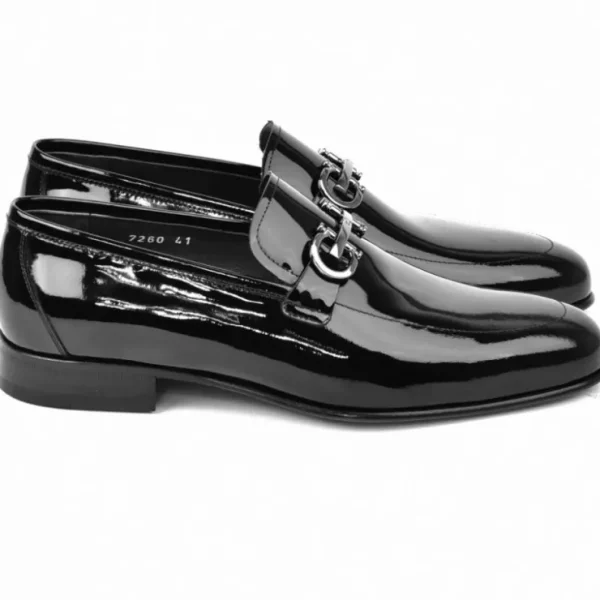 Outlet Corrente C00012-7260 Formal Bit Loafer Black