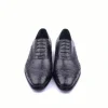 Online Corrente C009-6265 Genuine Ostrich Shoes Black