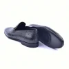 Online Corrente C02201-5405 Genuine Ostrich Loafers Black