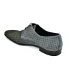 Sale Corrente C149-2414 Nubak Perforated Lace Up Shoes Grey