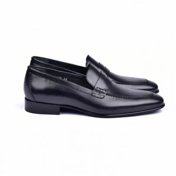 Best Sale Corrente C172-4428-1 Penny Loafers Black