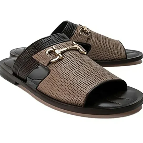 Best Corrente C002-5827 Sandals Pebble