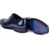 Best Sale Corrente C0094-6265 Shiny Calfskin Shoes Navy